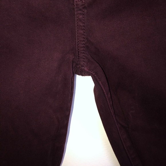 7 For All Mankind Mid-Rise Skinny - Deep Purple - Picture 10 of 13